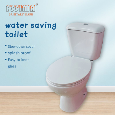 Amazon Hot Sales Sanitary Ware French Water System Wash Down 1pcs Toilet With Basin