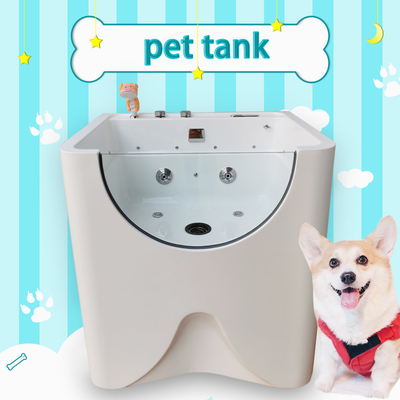 Surf Intake Cat Bath Tub Smart Control Panel Professional Grooming Tubs With Massage