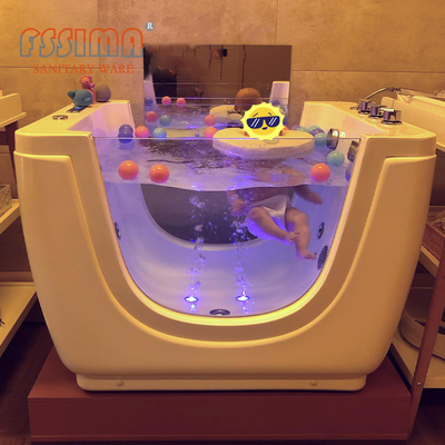 Ductless Baby Massage Bathtub Ozone Infant Whirlpool Tub With Thermosta