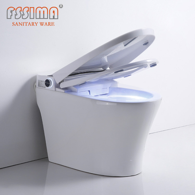 Japanese Style Smart Toilet Bidet Fully Automatic Inductive 680x405mm