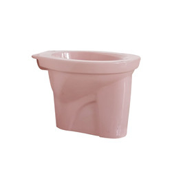 P Trap Right Hand Flush Toilet Gravity Flushing  395x285mm