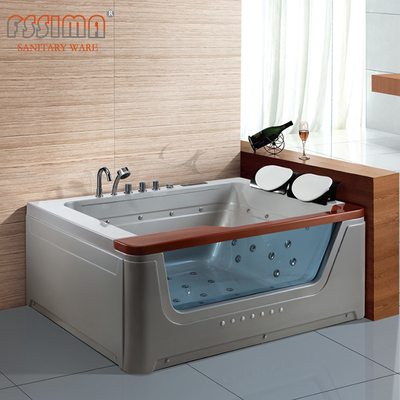 1700*1300*680 Whirlpool Jetted Spa Bathtub 2 Person Massage Air Bubble