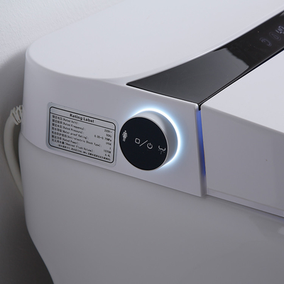 Hotel Intelligent Toilet System Floor Mounted Smart Toilet Automatic Flushing 220V