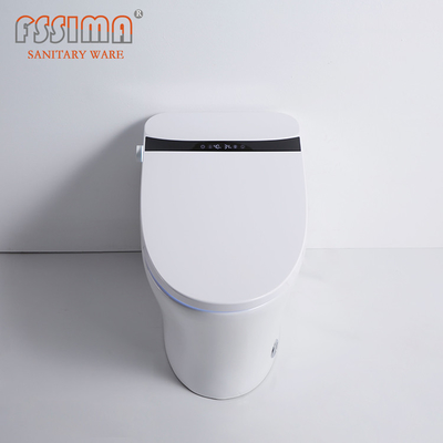 400Mm Roughing Smart Wc Remote Control Toilet With Built In Bidet Commercial