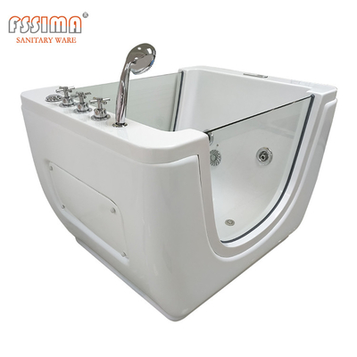 Acrylic Newborn Baby Spa Bathtub Hydrotherapy Massage