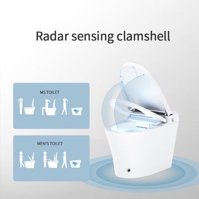 Wall Mounted Smart Toilet Self Cleaning Electric One Piece Bidet 41KG