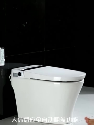 Public Intelligent Toilet Smart Bidet European Style Wall Hung Round