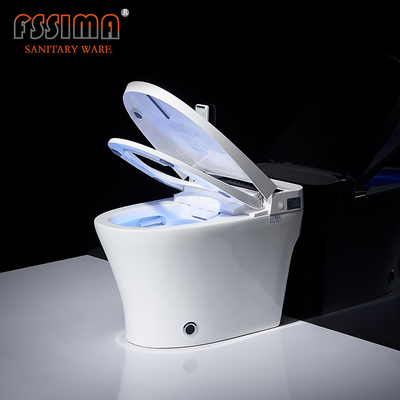 One Piece Intelligent Toilet Health Bathroom Hotel Sensor Flushing 3.0L