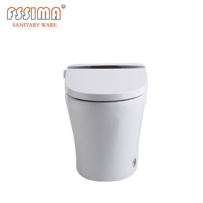 4.5L P Trap Smart Toilet Japanese With Bidet Wash Auto Siphon washdown