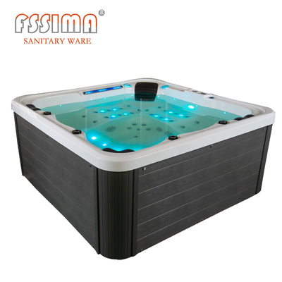 Air Jets Massage Bathtub Easy Cleaning Outdoor Spa Pools Hot Tub For 5 Person